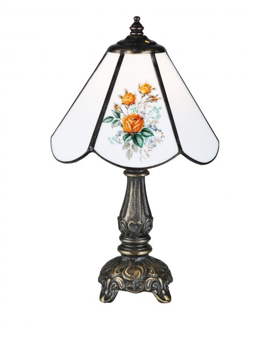 Tiffany Mini Lamp Rose Bouquet