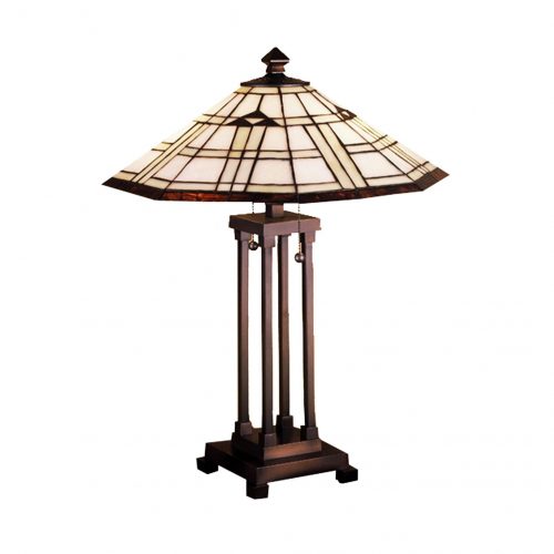 Tiffany Arrowhead Mission Table Lamp