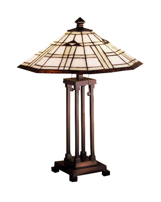 Tiffany Arrowhead Mission Table Lamp