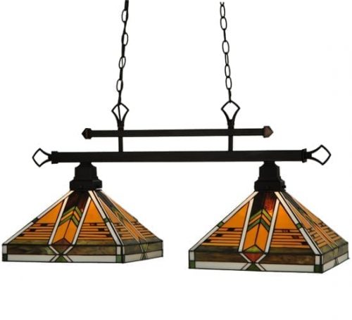 Double Pendant Light Fixture