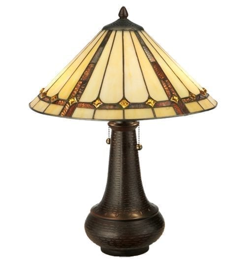 Auburn Hammered Bronze Table Lamp