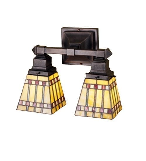 Country Style Two Light Wall Sconce Corn Design Lighting