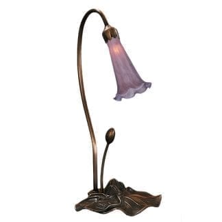 Lily Pad Lamp Lavender