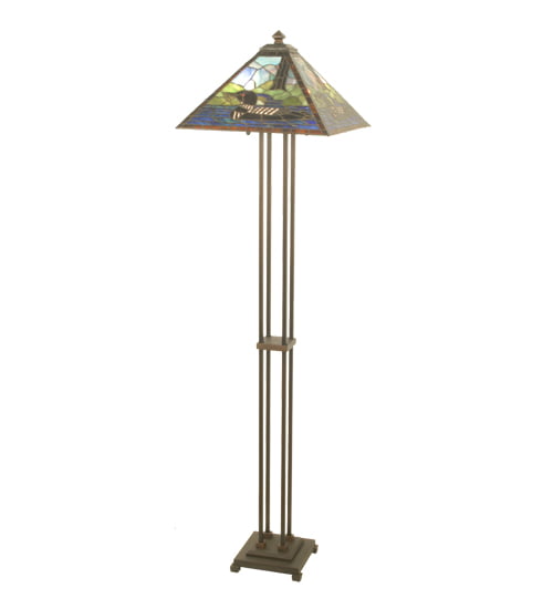 bird themed floor lamp