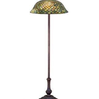 Tiffany Fishscale Floor Lamp-30456