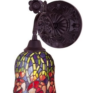Rose Sconce One Light Kitchen Wall Lighting