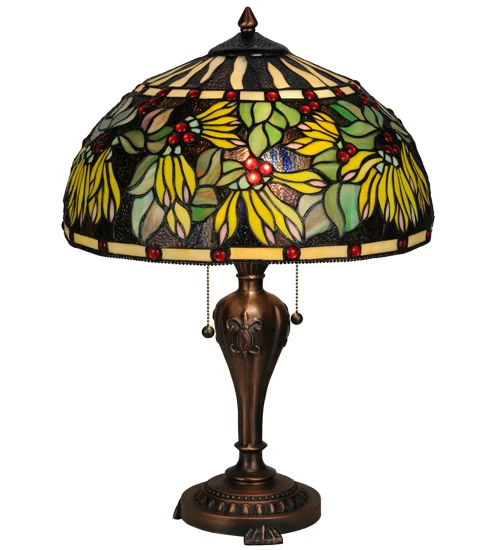 Tiffany Dandelion Floral Table Lamp