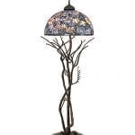 Tiffany Magnolia Floor Lamp