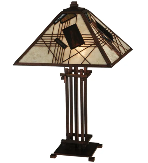 Modern Art Deco Style Table Lamp