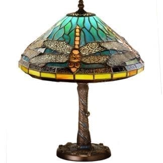 Tiffany Dragonfly Mosaic Table Lamp