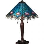 Tiffany Style Table Lamp For Sale