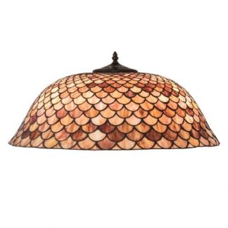 Tiffany Fish Scale Replacement Shade 24 inch