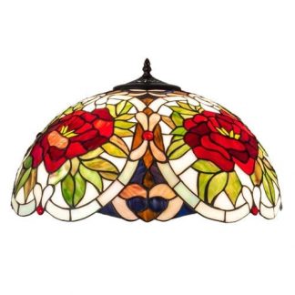 Renaissance Rose Shade Replacement 20 inch