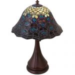 Small Tiffany Lamps For Sale Peacock Unique Lighting Home Decor
