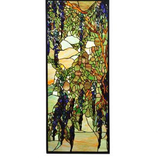 Stained Glass Art Nouveau Wisteria Design Home or Commercial Use