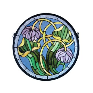 Tiffany Stained Glass Window Pitcher Plant Home Decor Hangings