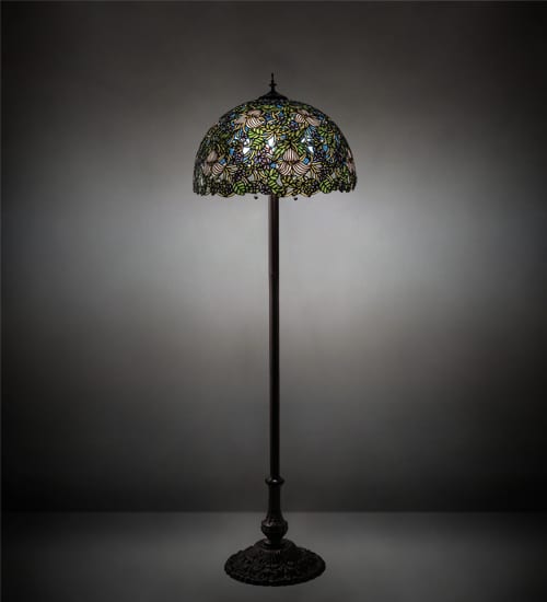 Tiffany Standing Corner Lamp 24496 living room home decor ...