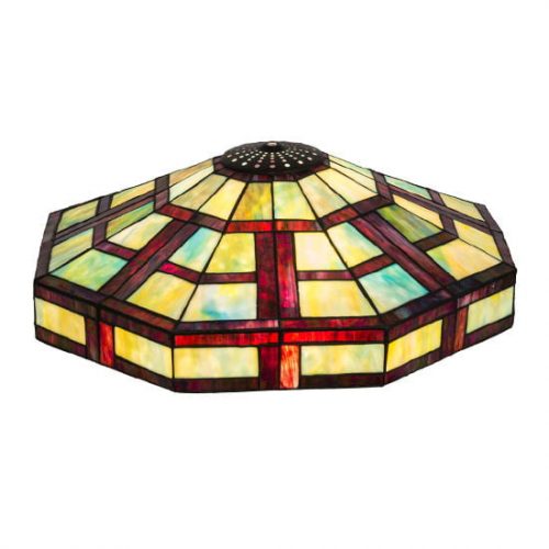 Gillette Table Lamp Shade Replacement Tiffany Style Stained Glass