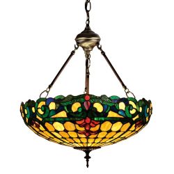 Duffner & Kimberly Colonial Pendant For Kitchen Tiffany Style