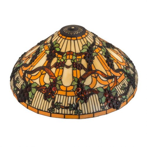 Jeweled Grape Shade 48547 Tiffany Style Stained Glass Lampshades