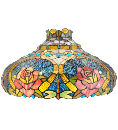Dragonfly Rose Table Lamp 138108