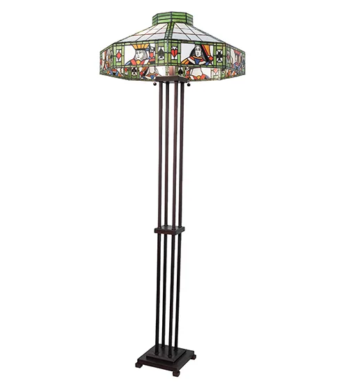 Tiffany Stained Glass Floor Lamp 262581 - Image 2