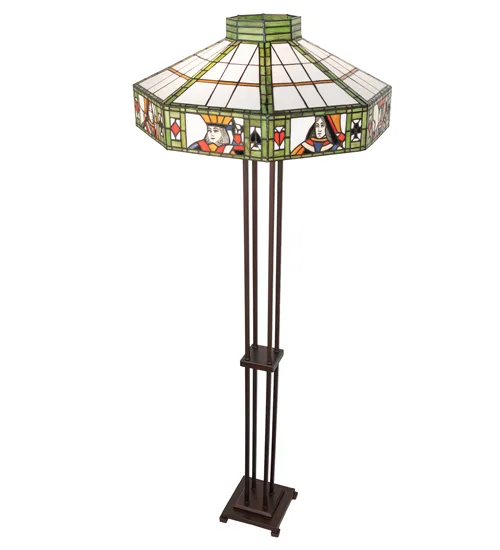 Tiffany Stained Glass Floor Lamp 262581 - Image 4