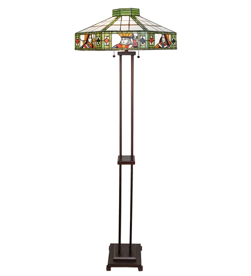 Tiffany Stained Glass Floor Lamp 262581 - Image 5