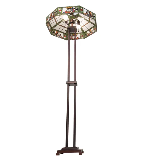Tiffany Stained Glass Floor Lamp 262581 - Image 6