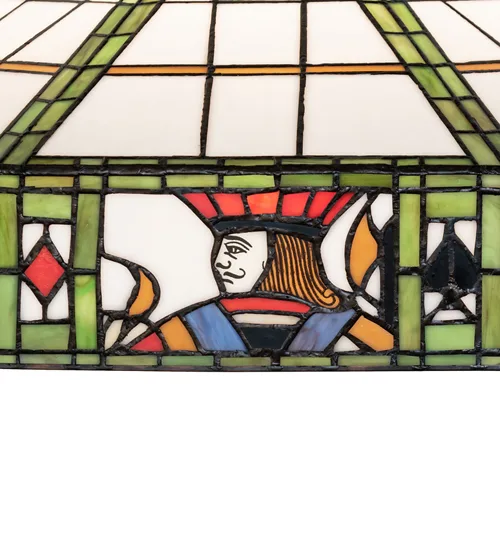Tiffany Stained Glass Floor Lamp 262581 - Image 7