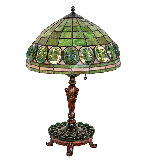 24" High Tiffany Turtleback Table Lamp