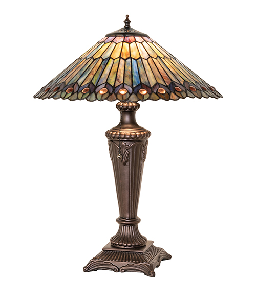 Peacock Table Lamp
